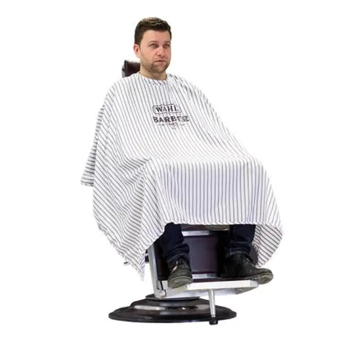 Striped Barber Cape
