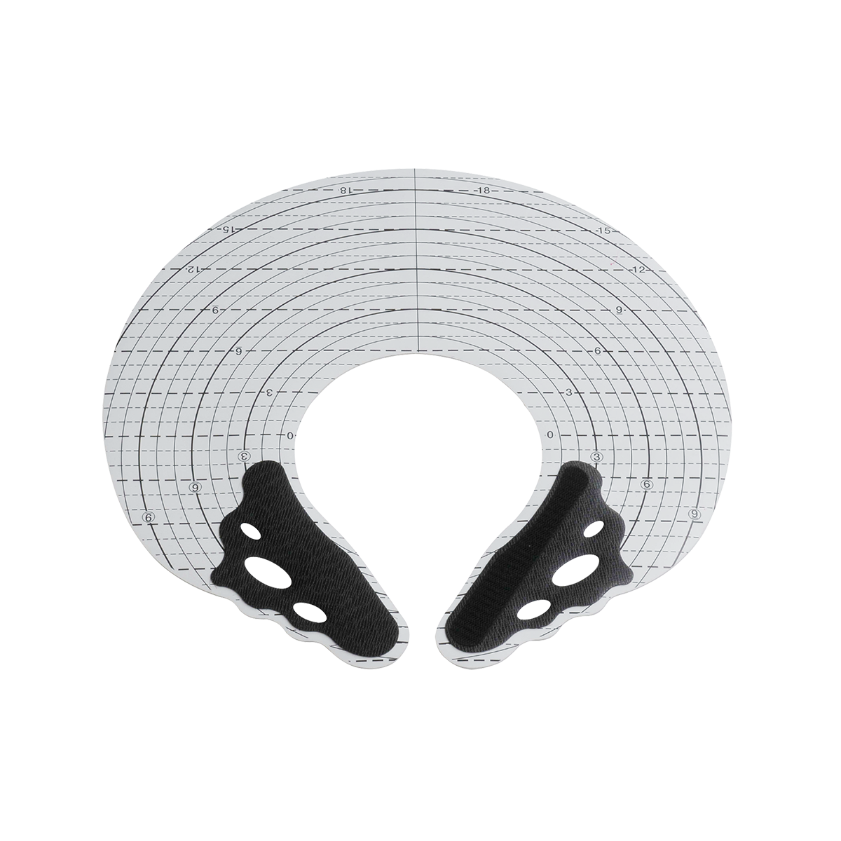 Perfect Cut Cape 1 mm Svart/Vit