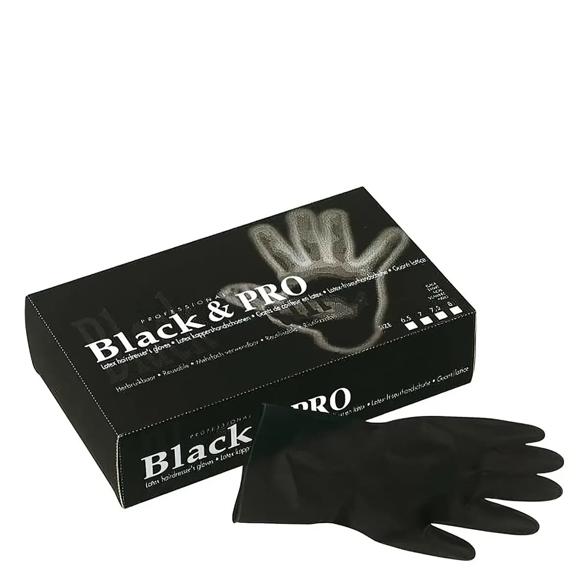 Puderfri latexhandske (Återanvändningsbara)