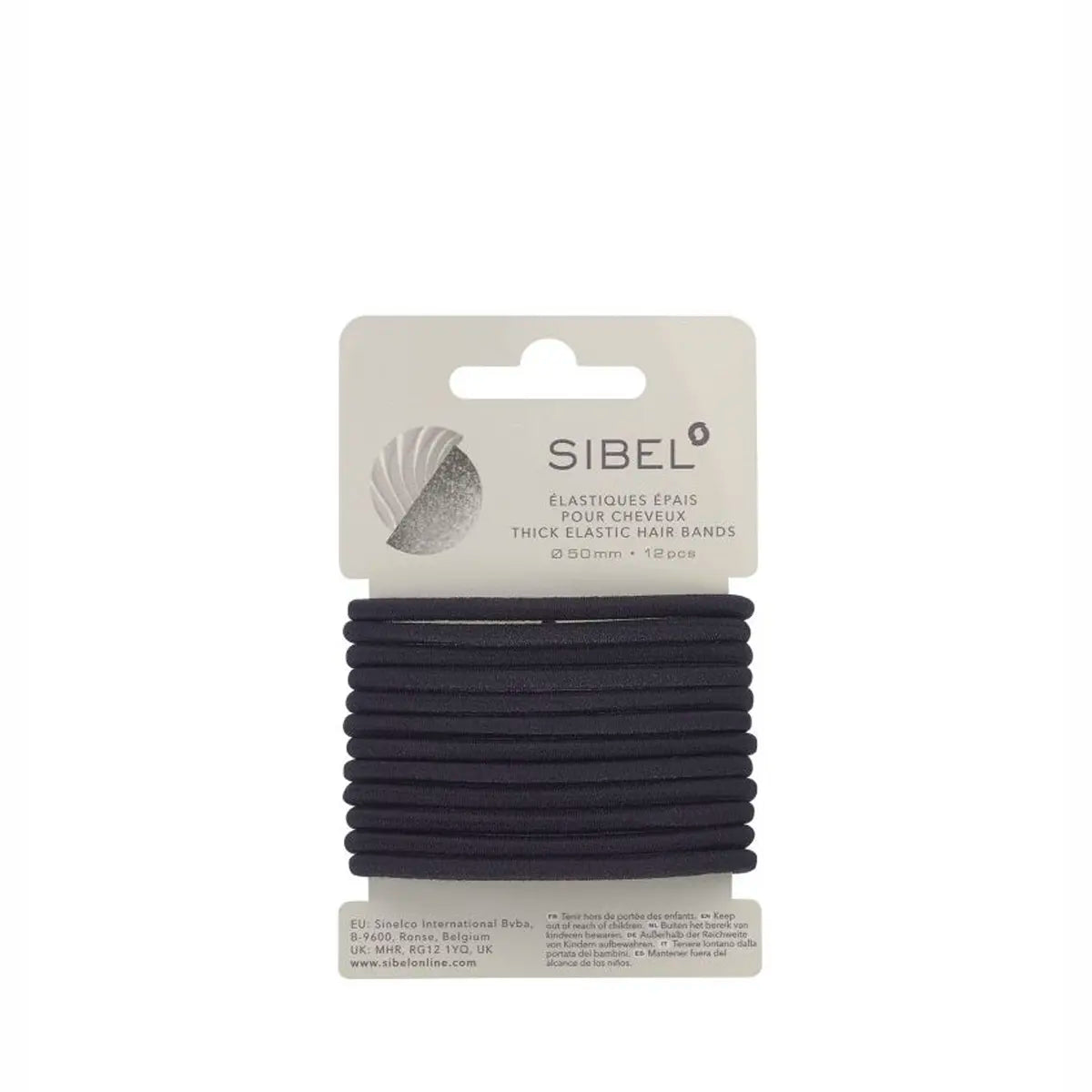 Elastic Thick Hair Bands 12 st