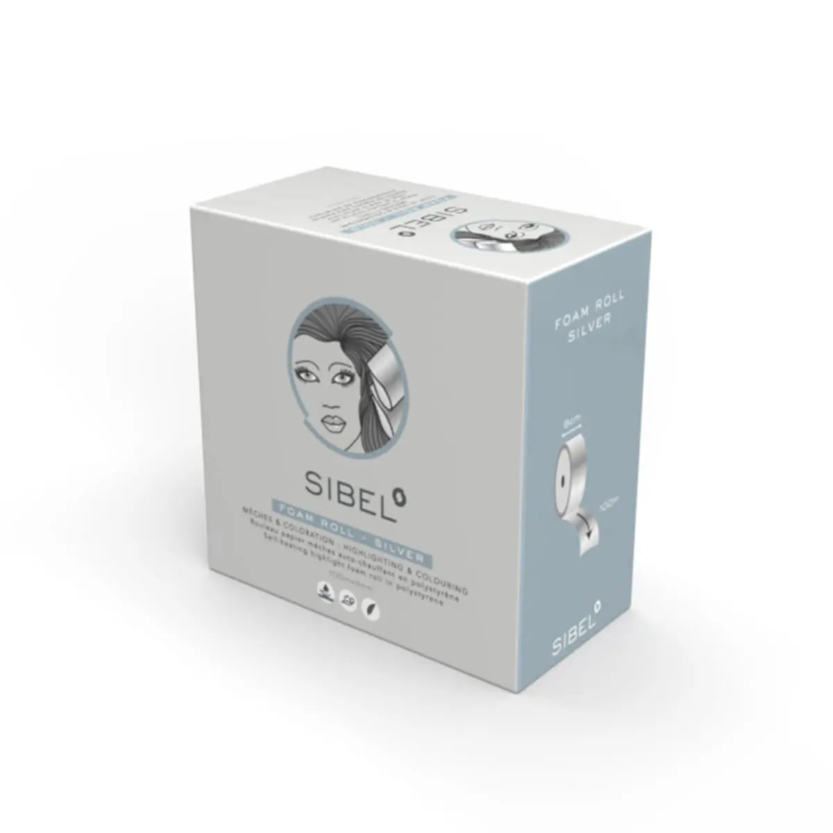 Hi Lite Foam Silver Roll