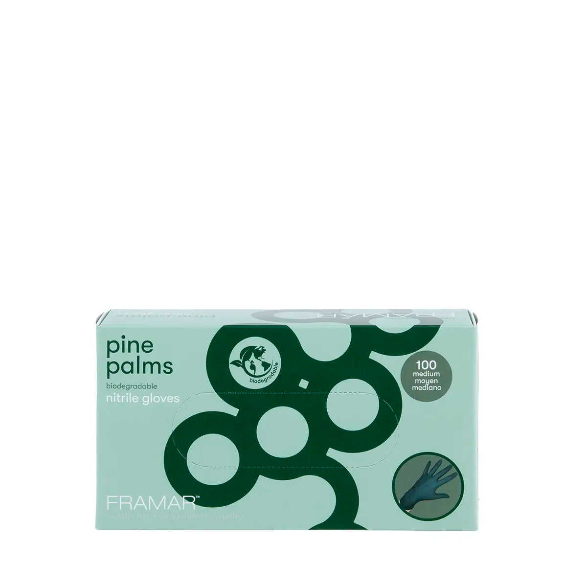 Pine Palms Nitrile Gloves