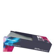 Extra Long Pre-Cut Embossed Foil Silver 130x300 mm