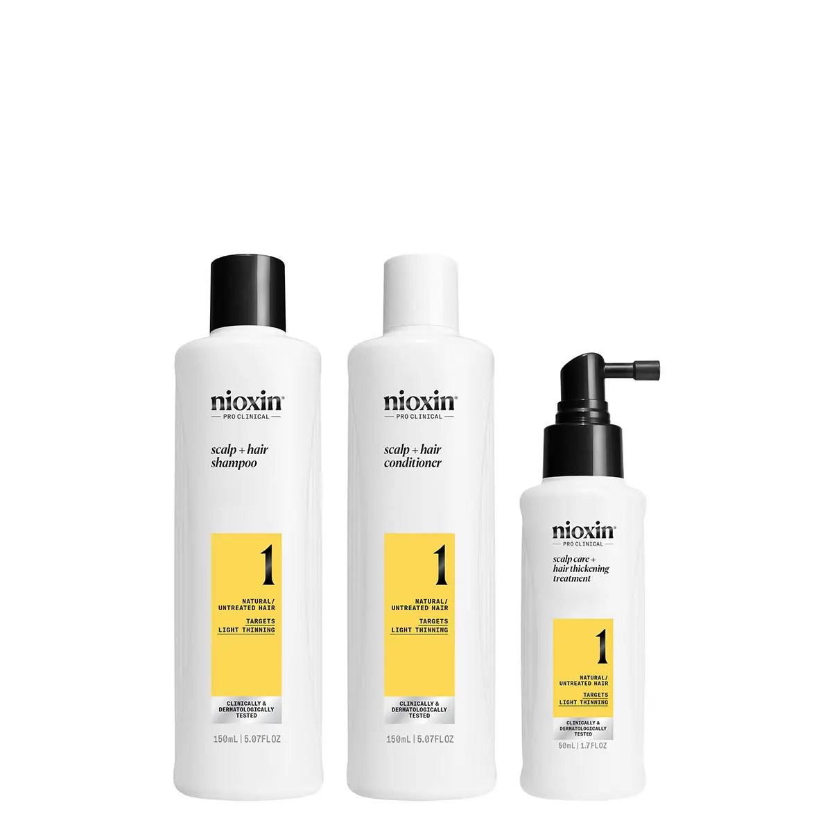 Nioxin System 1 Trial Kit for Thinning Hair