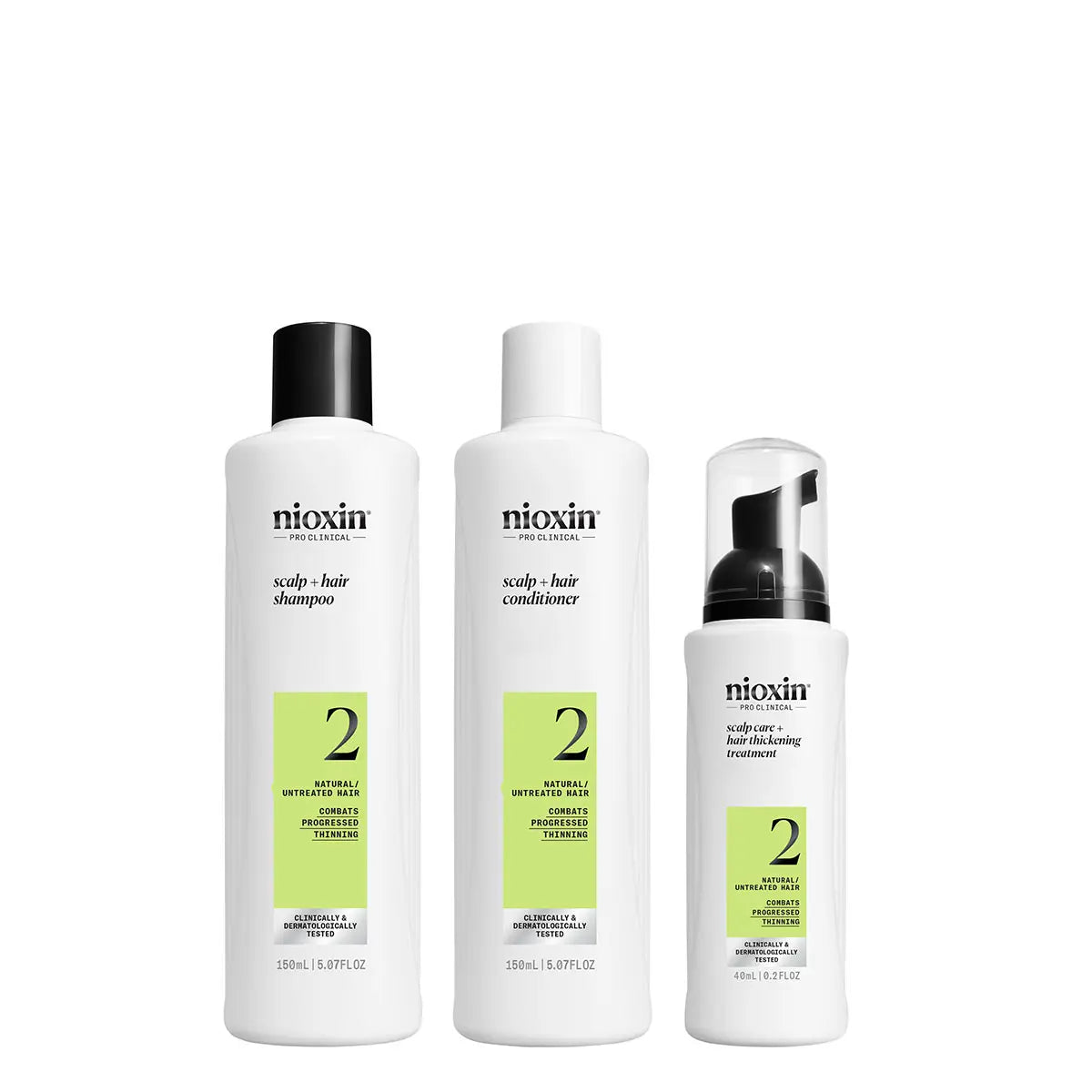 Nioxin System 2 Trial Kit for Thinning Hair