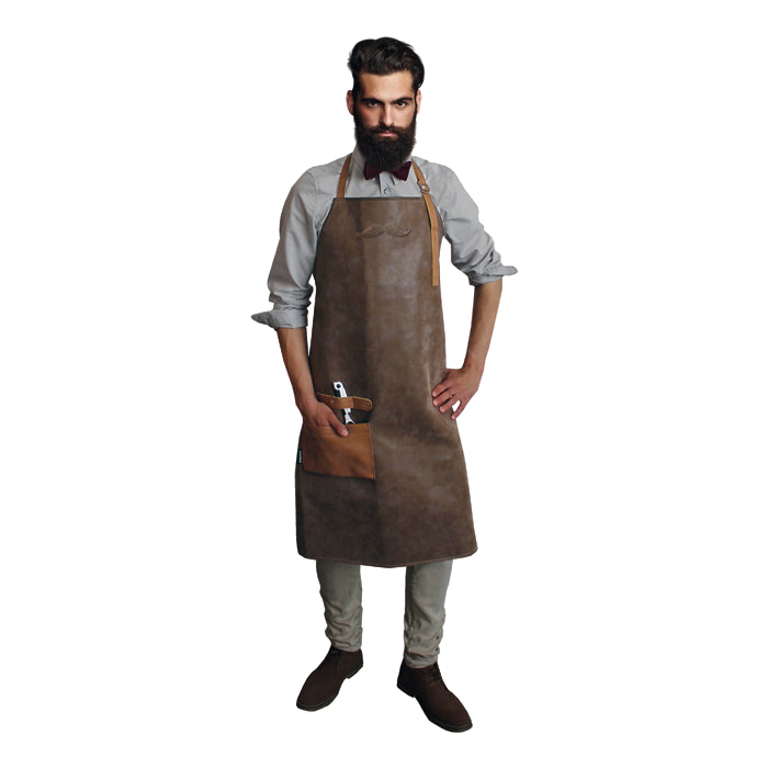 Barber Craft Apron Brown