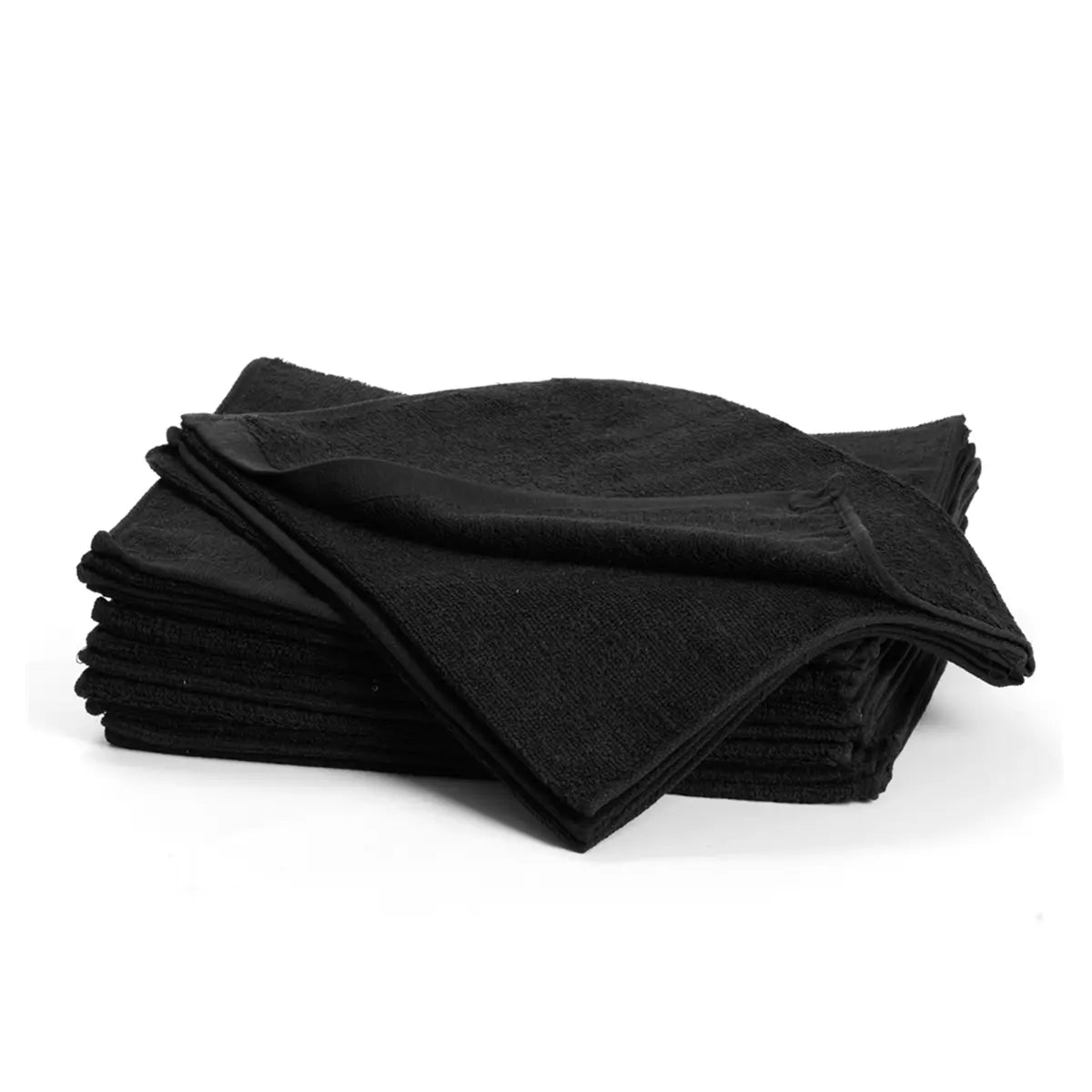 Premium BleachSafe Handduk 34 x 82 cm Svart 12 st